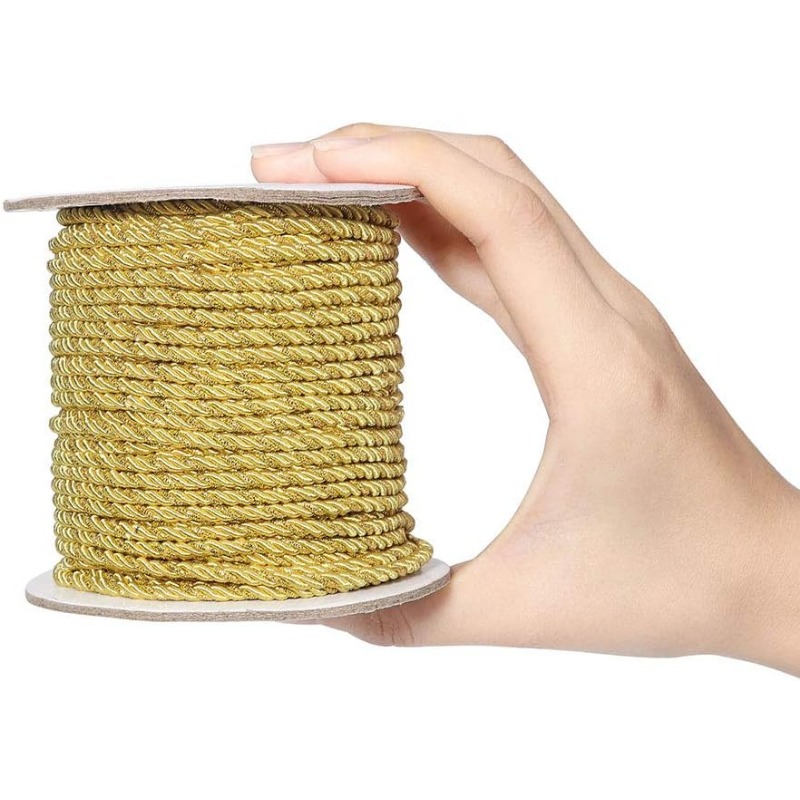3mm / 35 Yards Metallic Twiste – Cord Trim Twisted Bewertung und Preis