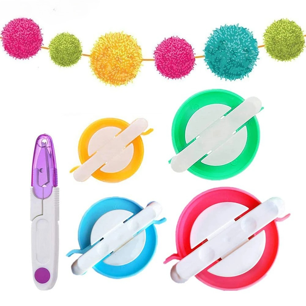 4-Size Pom Pom Maker Kit with  – Pom Pom Maker Tool Bewertung und Preis