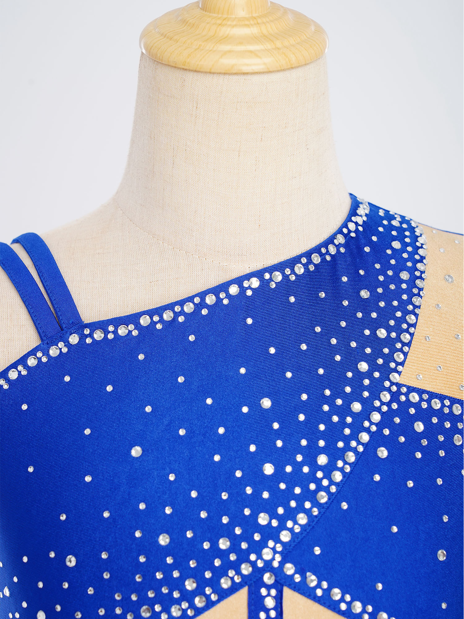 Kid Girls Figure Skating Balle – Rhinestone Banding Trim Bewertung und Preis