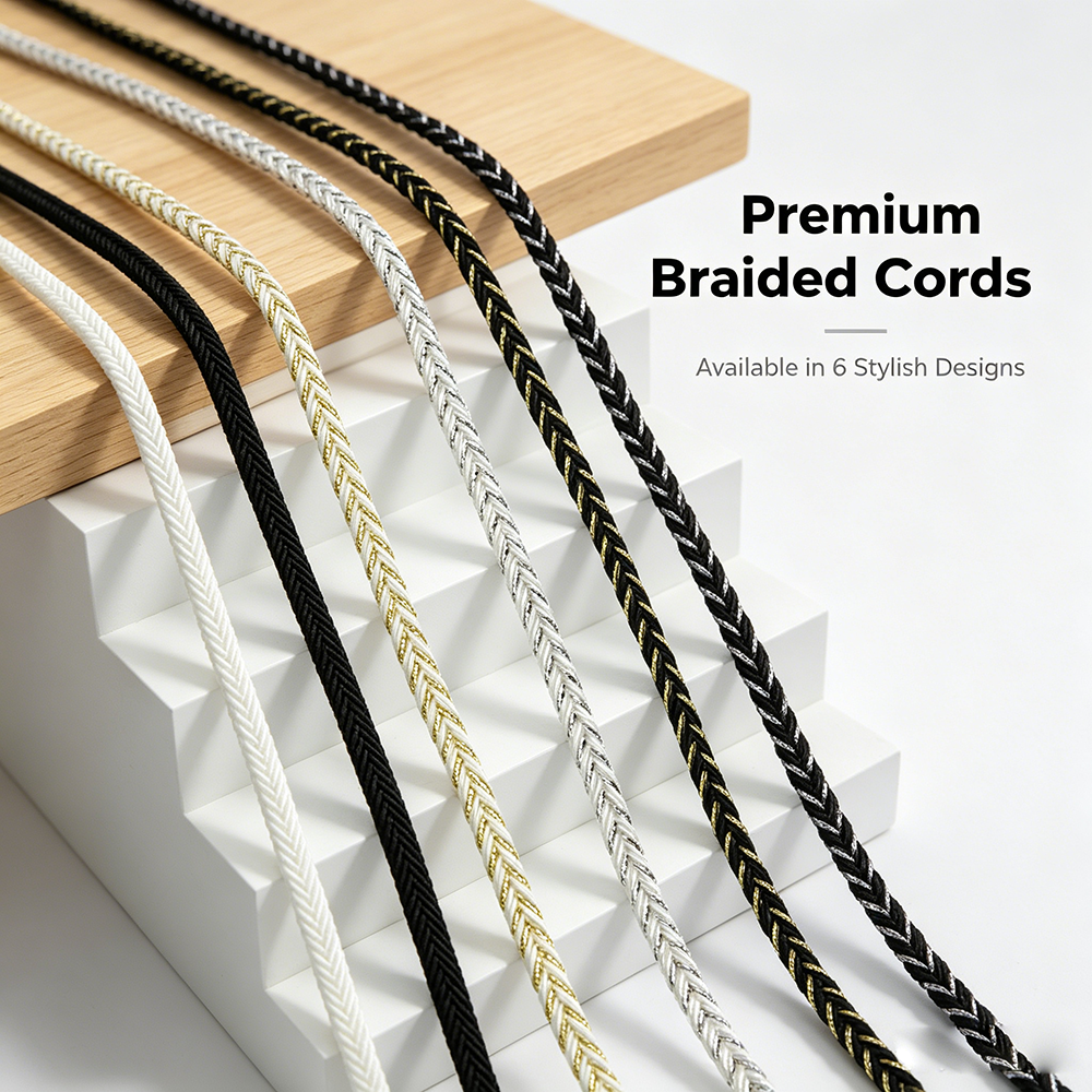 5m/16.4ft each pack Metallic T – Cord Trim Twisted Bewertung und Preis