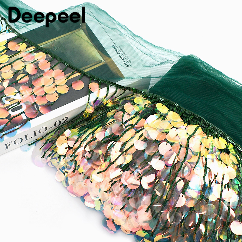 3Yards 17cm Beaded Sequins Tas – Beaded Trim Fringe Bewertung und Preis