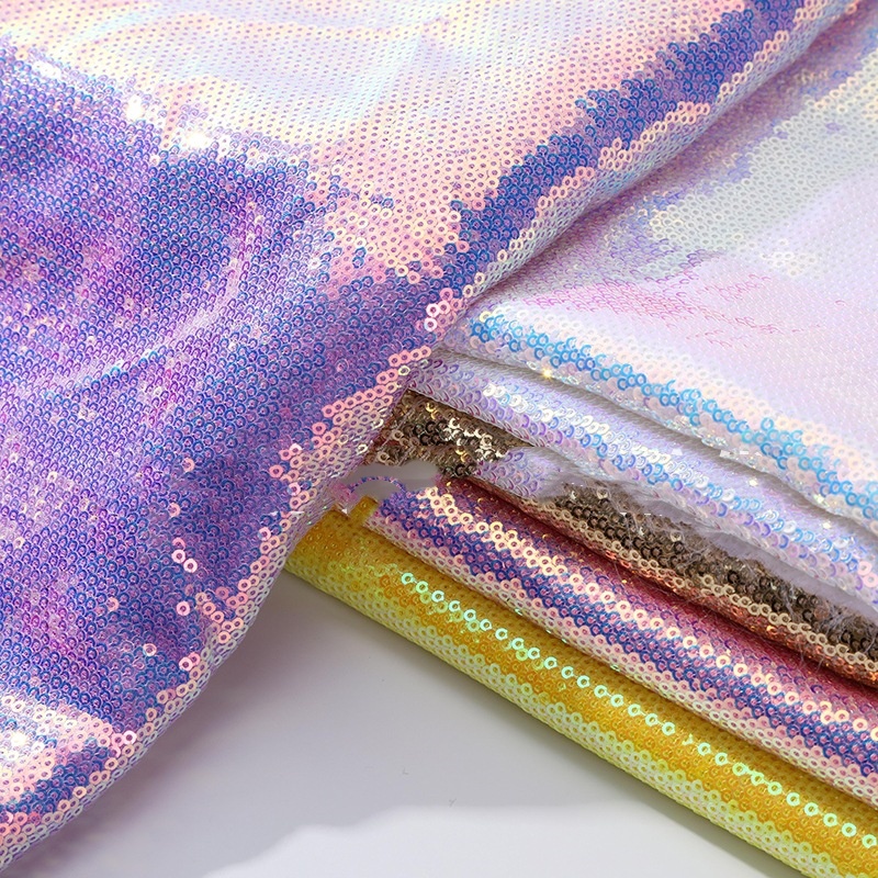 Dense Sequin Glitter Fabric fo – Sequin Fabric Panel Bewertung und Preis