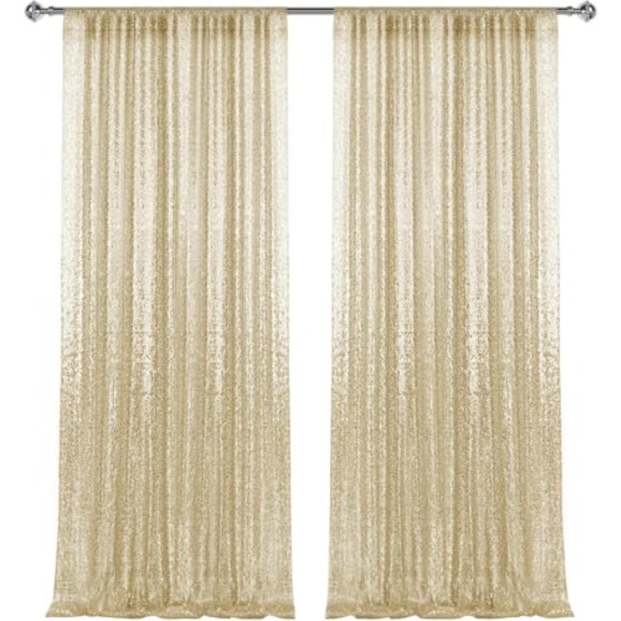 Photography backdrop curtains  – Sequin Fabric Panel Bewertung und Preis