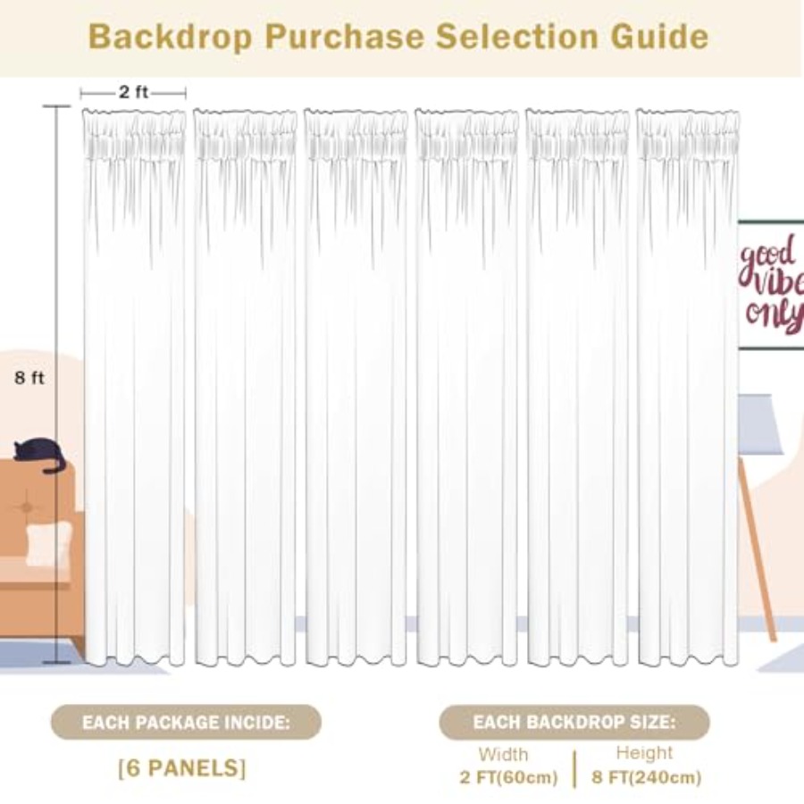 Photography backdrop curtains  – Sequin Fabric Panel Bewertung und Preis