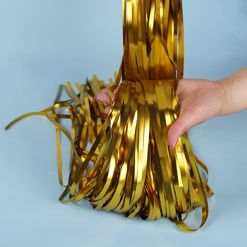 1Bag 2-meter Backdrop Foil Fri – Tassel Fringe Trim Bewertung und Preis