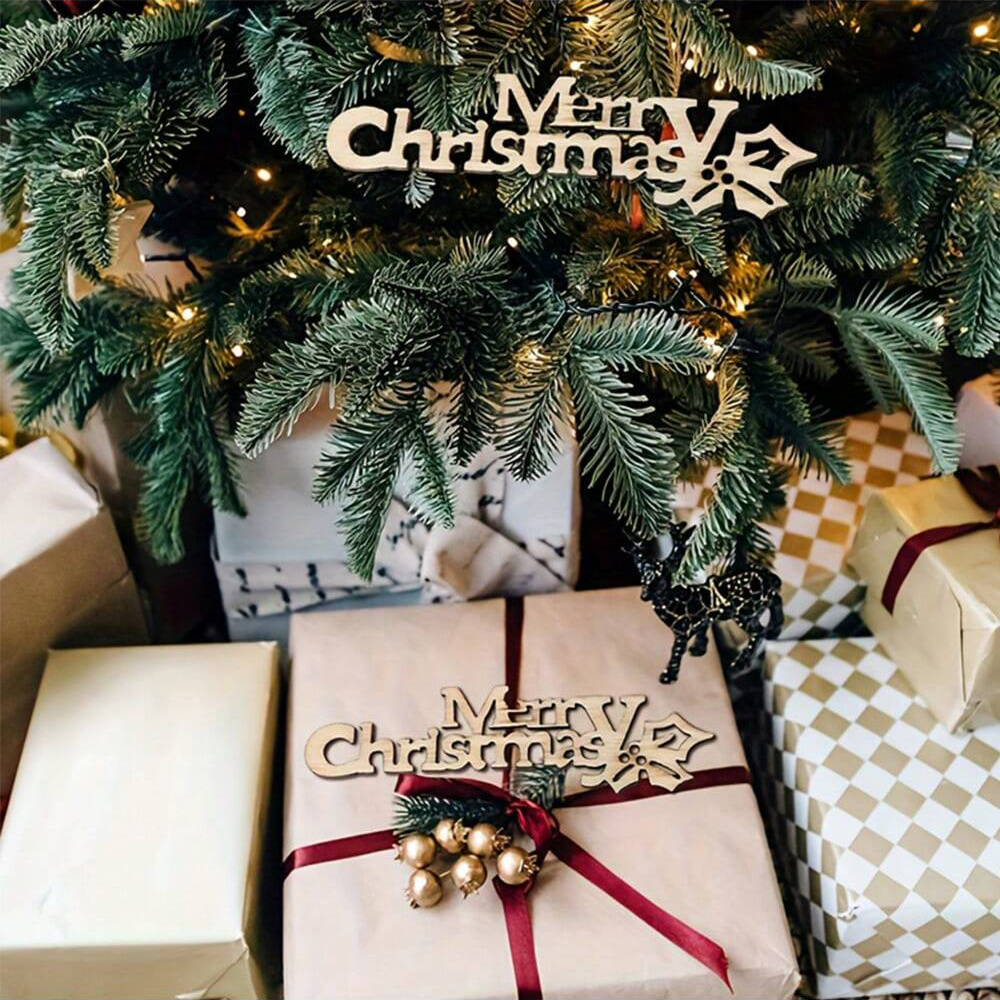 10/20/100Pcs Merry Christmas W – Christmas Craft Embellishment Bewertung und Preis