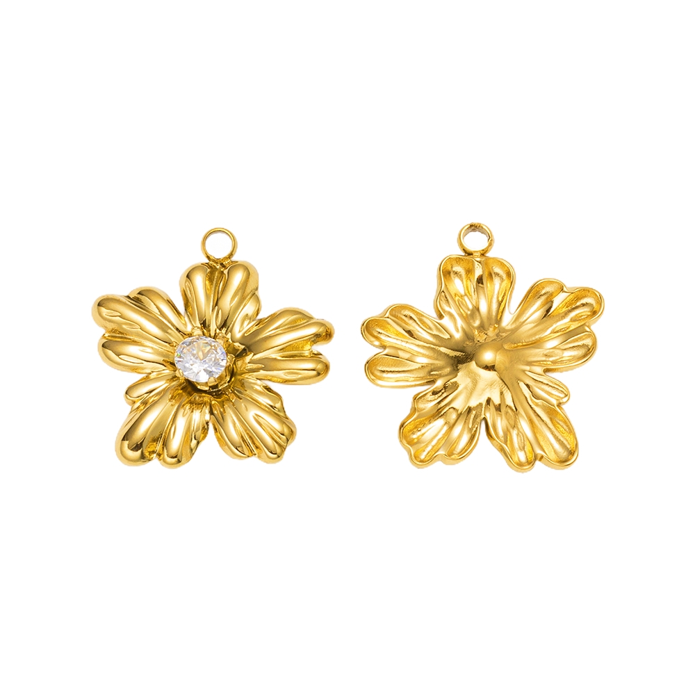 5pcs Gold Stainless Steel Flow – Embellishment Crafts Bewertung und Preis