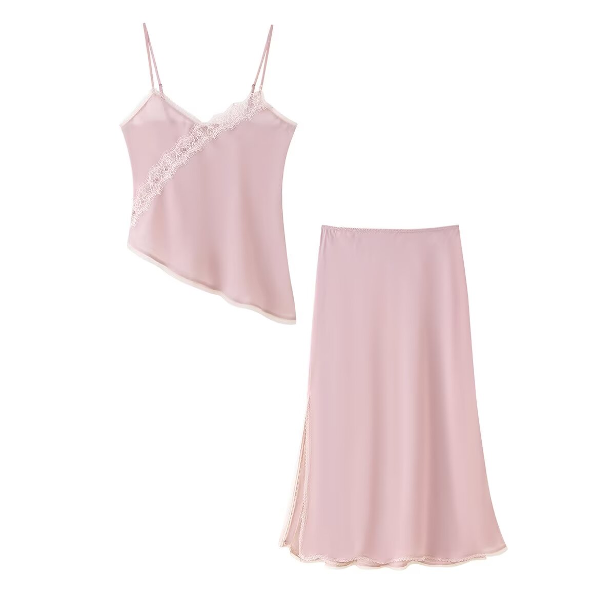 Tidalyf 2025 Women Pink Cami T – Elastic Lace Trim Bewertung und Preis