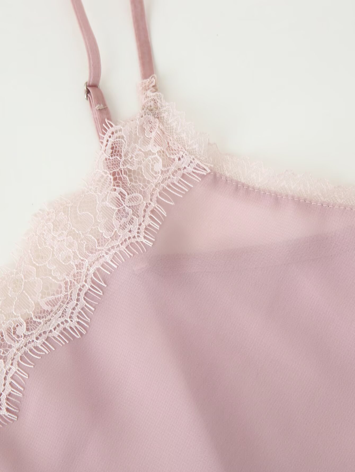 Tidalyf 2025 Women Pink Cami T – Elastic Lace Trim Bewertung und Preis