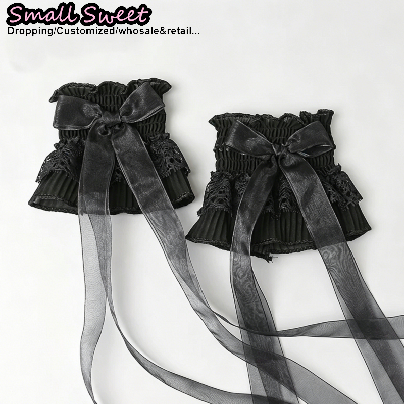 Women Y2K Yami Kawaii Girl Lac – Lace Ribbon Trim Bewertung und Preis