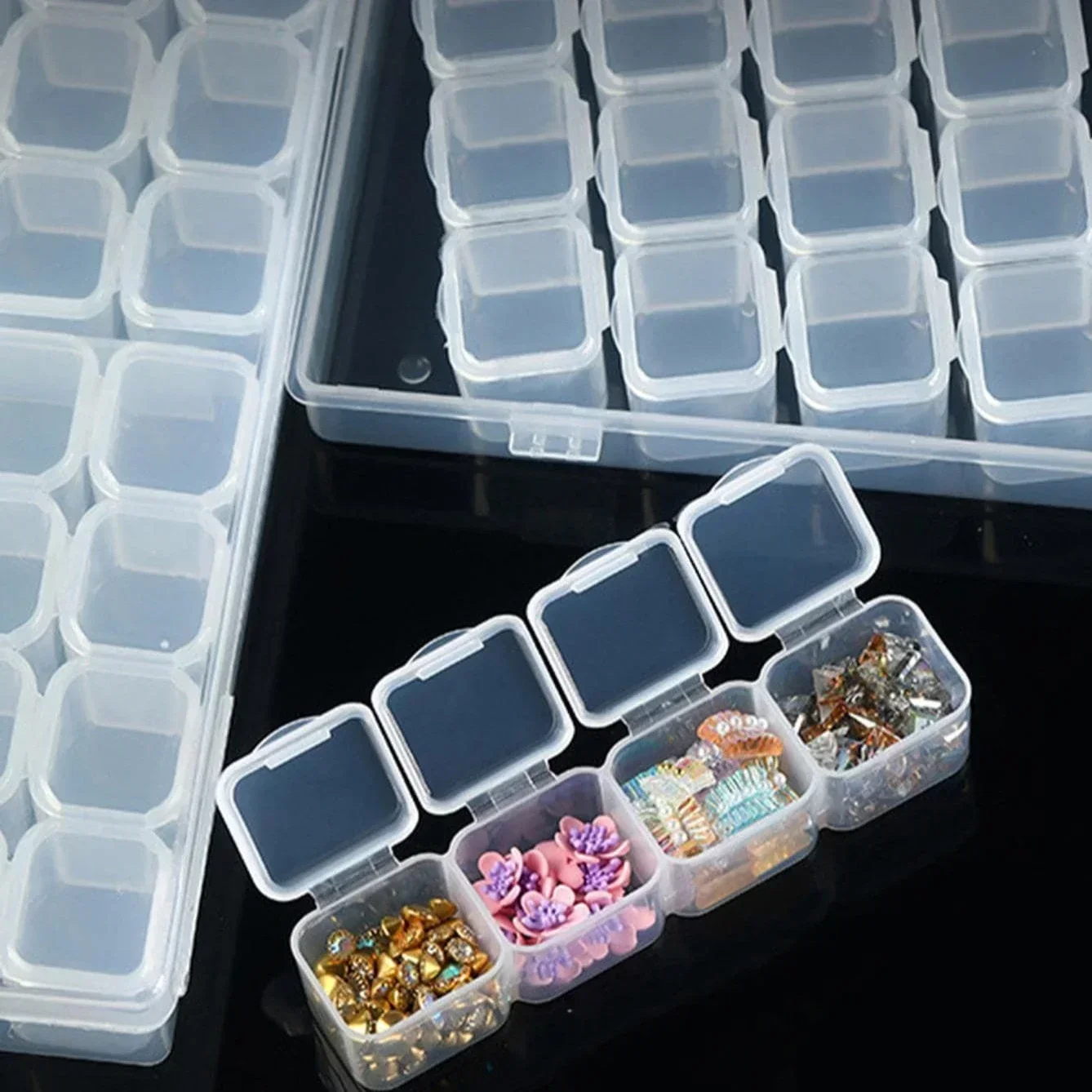 28 grid diamond painting tool  – Craft Embellishment Storage Bewertung und Preis