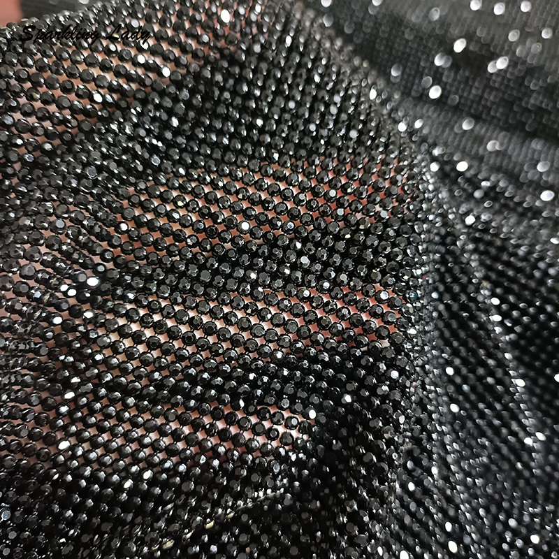 2MM Silver Crystal Mesh Fabric – Crystal Mesh Fabric Bewertung und Preis