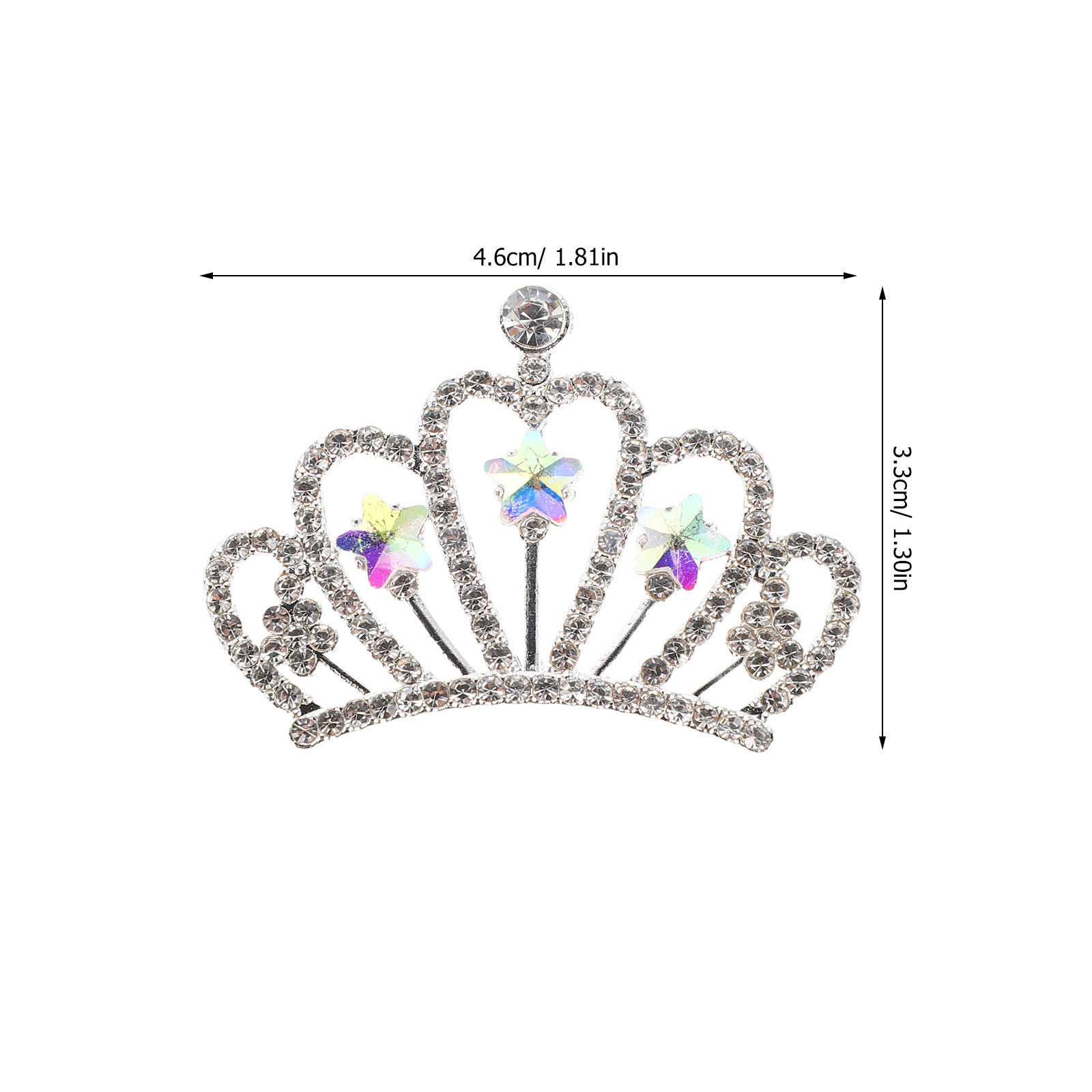 10Pcs Rhinestone Crown Embelli – Embellish Craft Bewertung und Preis