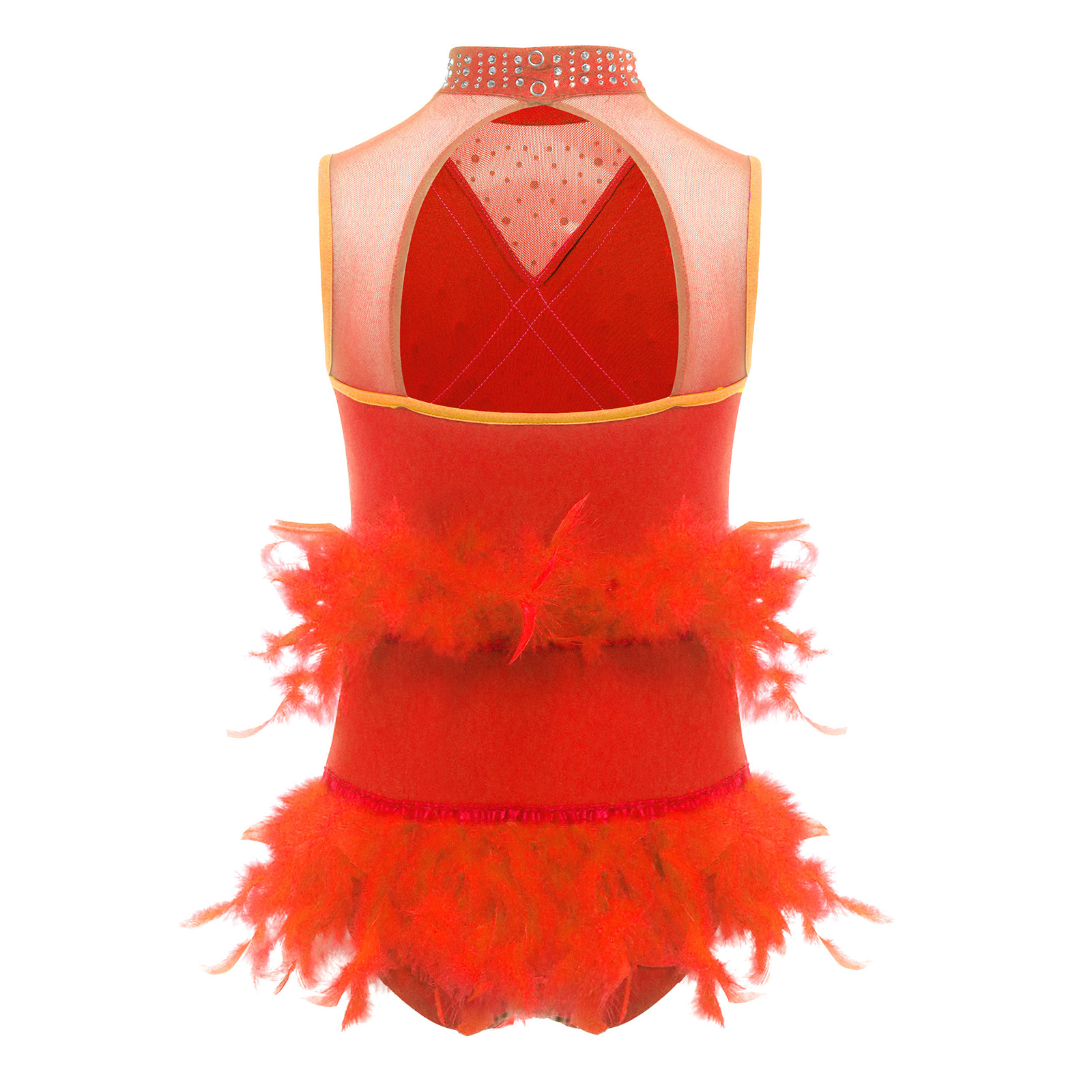 Kids Girls Latin Ballet Dance  – Rhinestone Banding Trim Bewertung und Preis