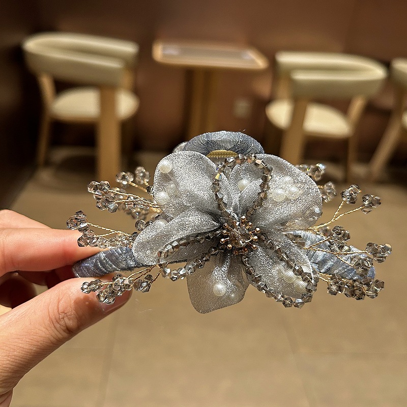 Elegant Korean Hair Accessorie – Crystal Mesh Fabric Bewertung und Preis