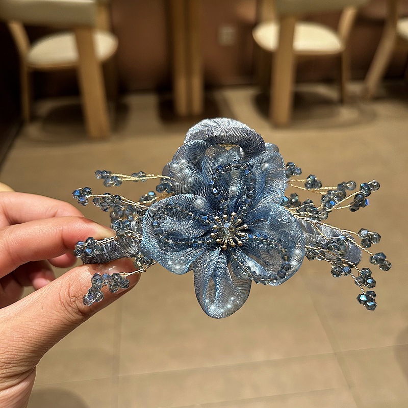 Elegant Korean Hair Accessorie – Crystal Mesh Fabric Bewertung und Preis