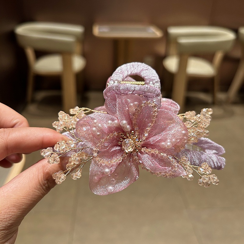 Elegant Korean Hair Accessorie – Crystal Mesh Fabric Bewertung und Preis
