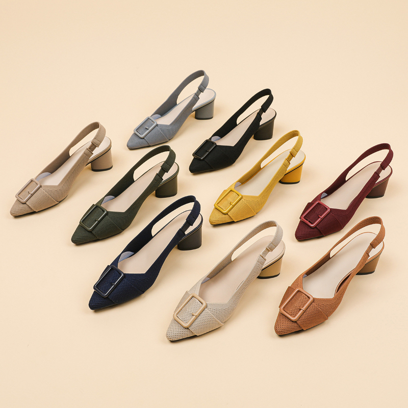 Womens Pointed Toe Knit Hollow – Embellish Knit Bewertung und Preis